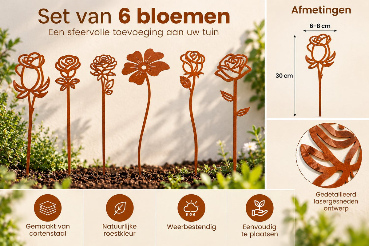Tuinstekers bloemen