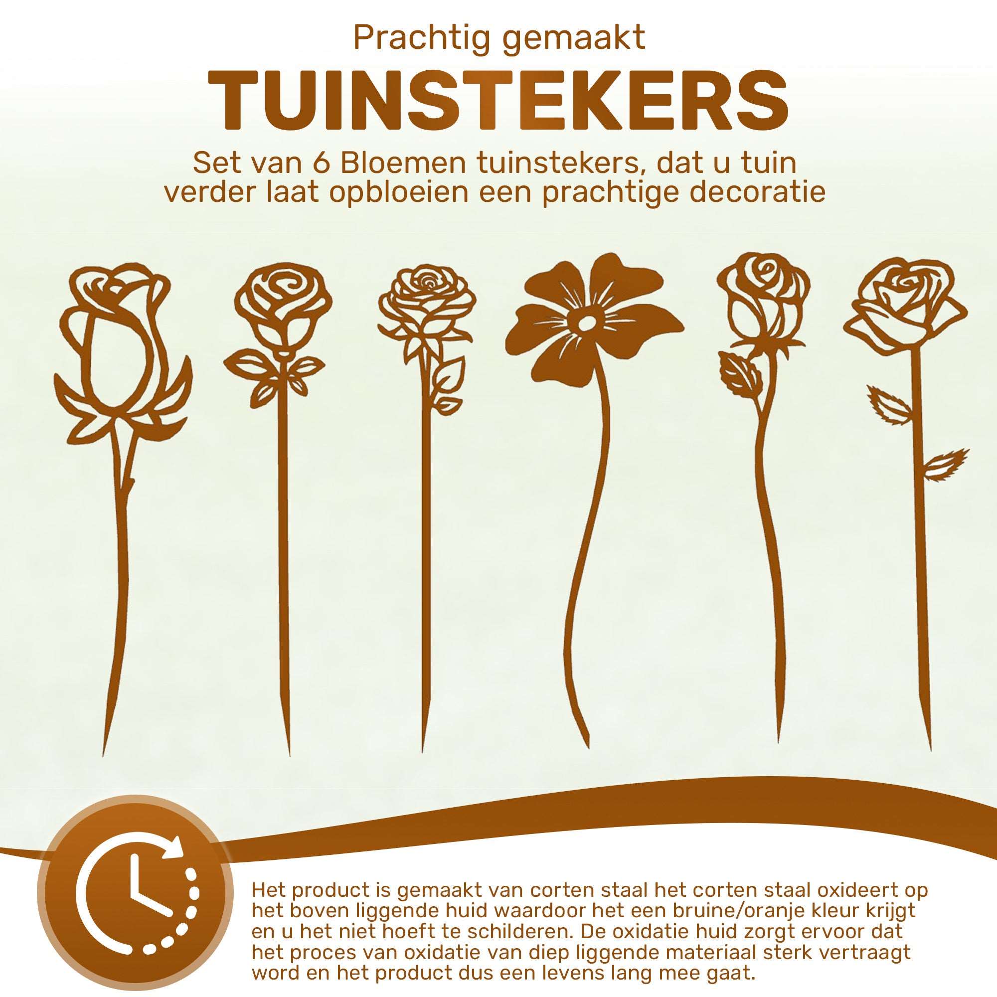 Tuinstekers bloemen