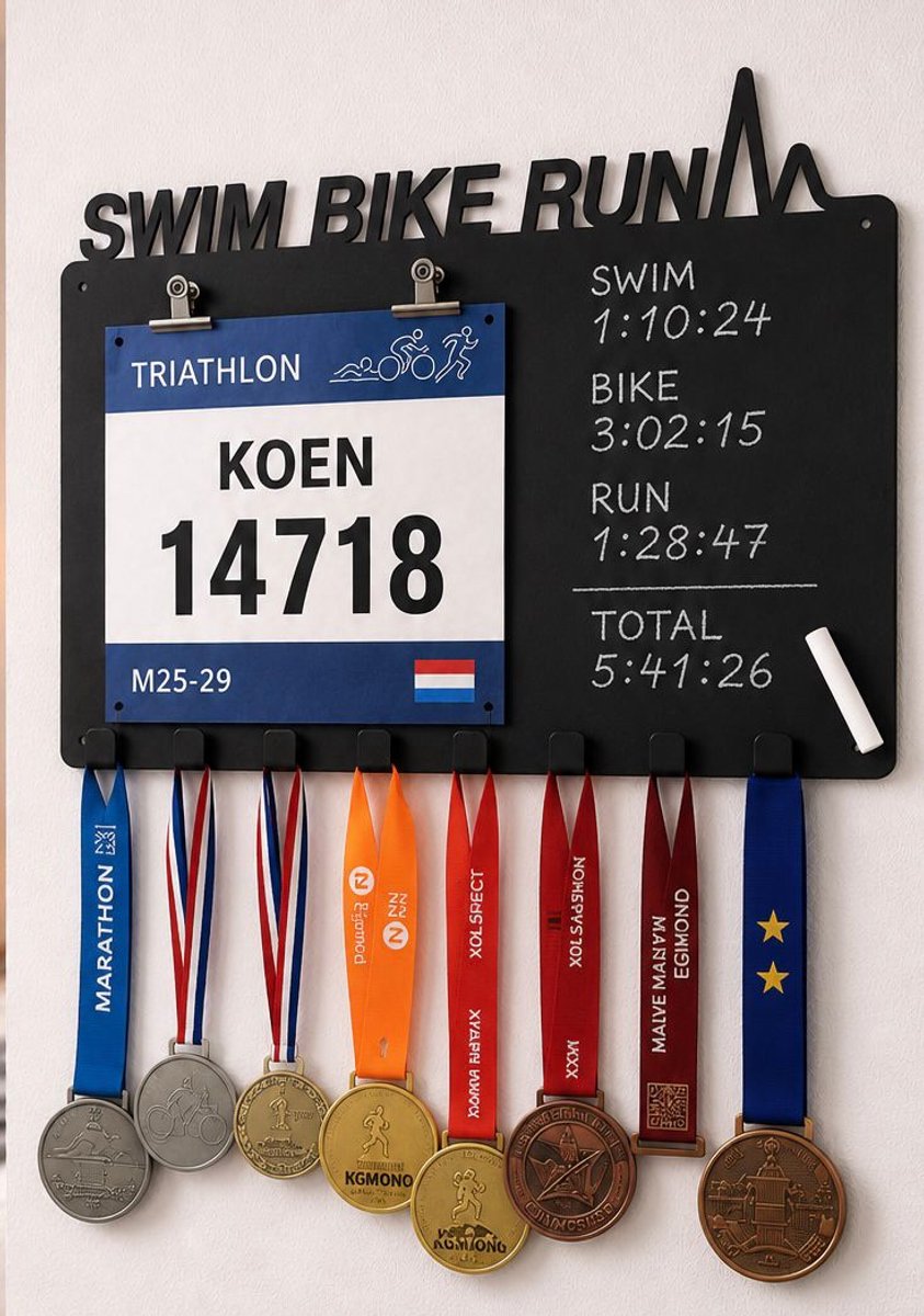 Medaille hanger - Triathlon