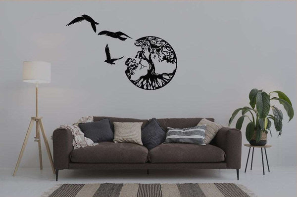 Levensboom wanddecoratie - 15 cm