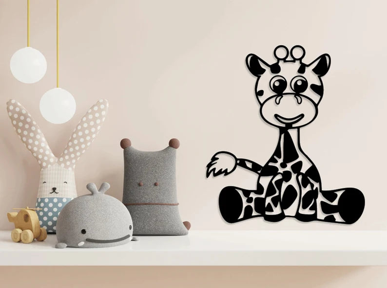 Giraffe voor kinderkamer